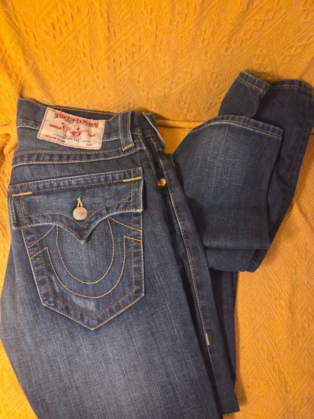 True Religion Men's Geno Slim Jeans